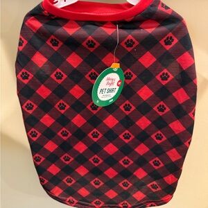 ❤️🖤❤️ Top Paw Dog Clothes VALENTINES Pet Shirt Size Medium NWT